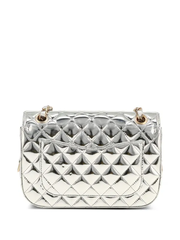 CHANEL Pre-Owned Timeless キルティング ショルダーバッグ | シルバー