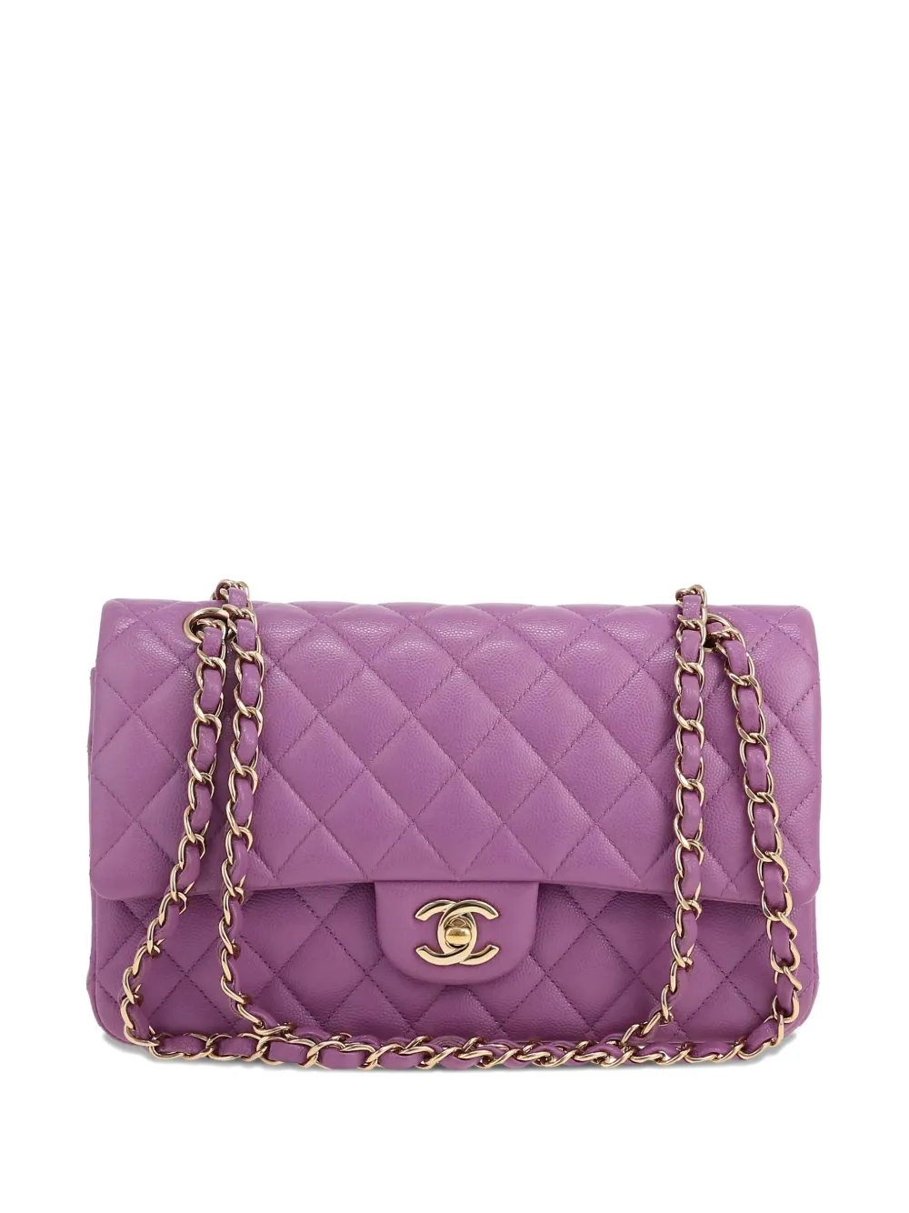 CHANEL Pre-Owned Timeless Classic handbag - パープル CHANEL Pre-Owned Timeless Classic handbag - パープル