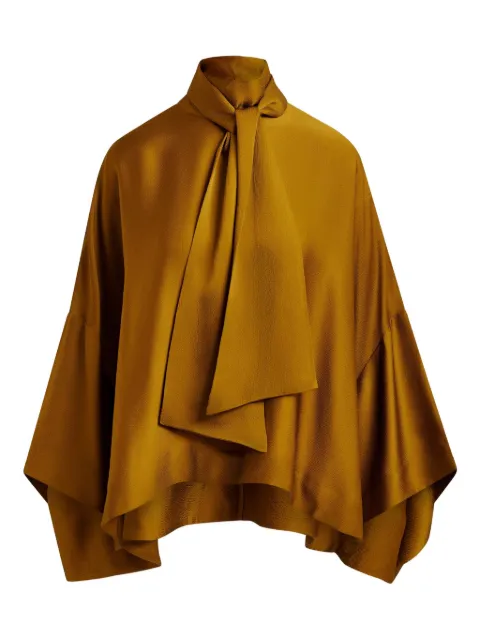 Essentiel Antwerp tie-neck blouse