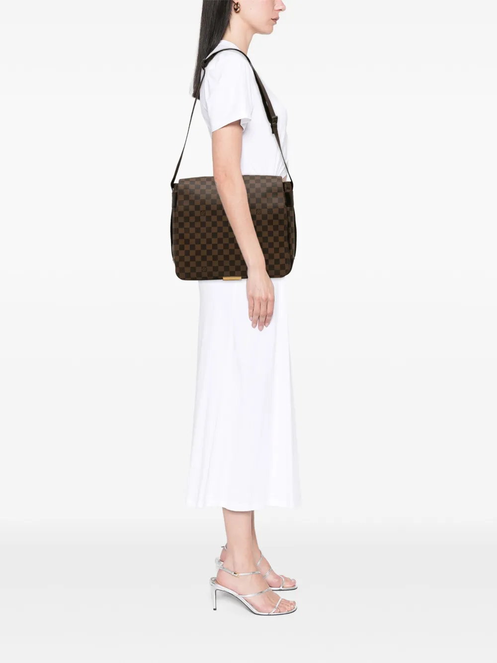 Louis Vuitton Pre-Owned 2000-2020 Damier Ebene Bastille crossbody bag | Pre-Owned | Image 2