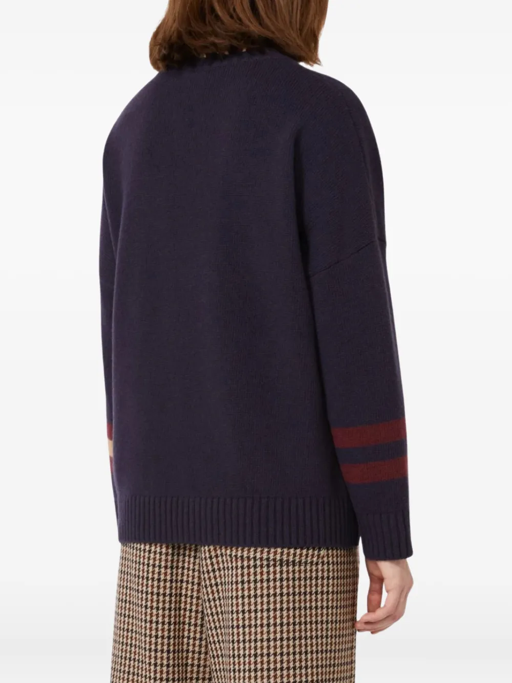 Weekend Max Mara Long-sleeved Sweater In Black