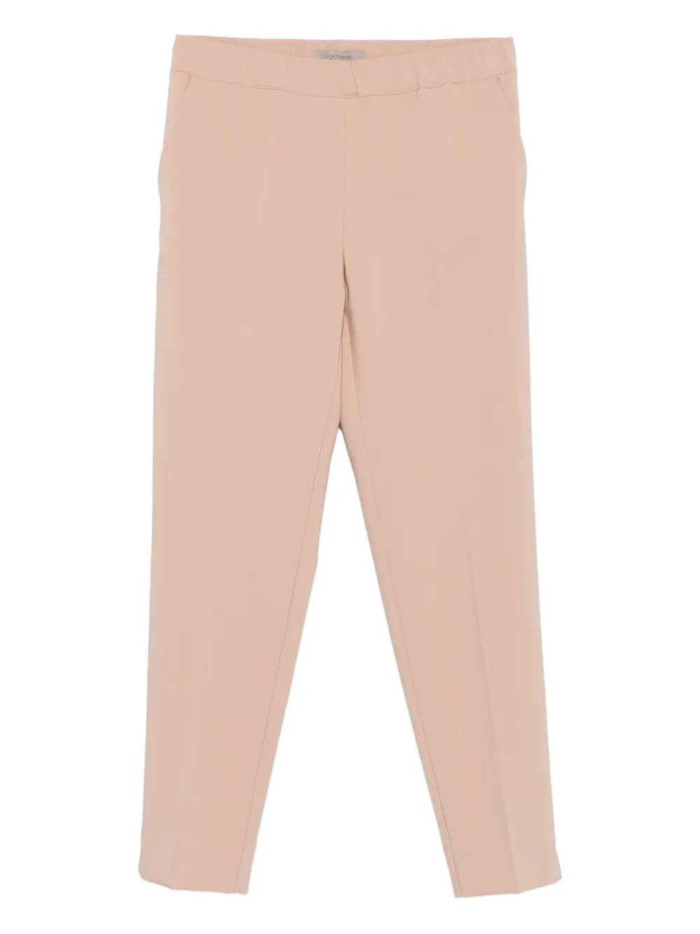 D Exterior Elasticated-waistband Trousers In Pink