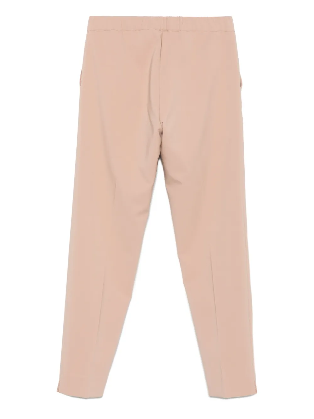 D.Exterior elasticated-waistband trousers - Roze
