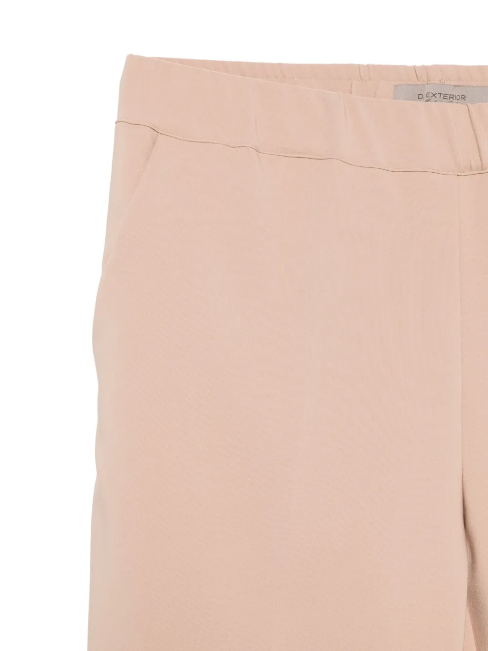 D.Exterior Broek met elastische tailleband Roze