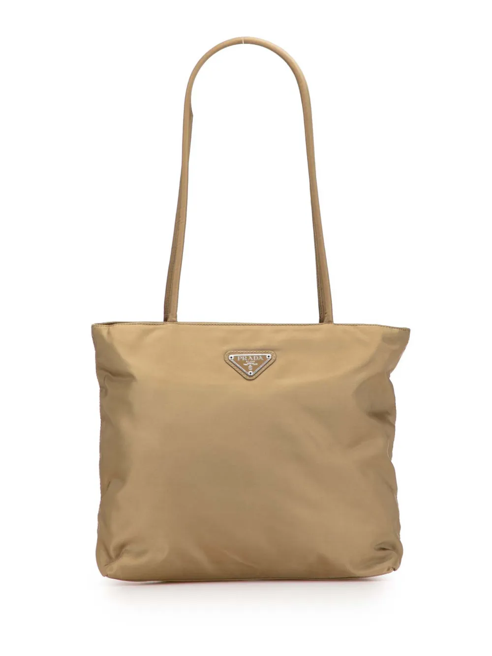 Prada Pre-Owned 2000-2013 Tessuto tote bag - ブラウン Prada Pre-Owned 2000-2013 Tessuto tote bag - ブラウン
