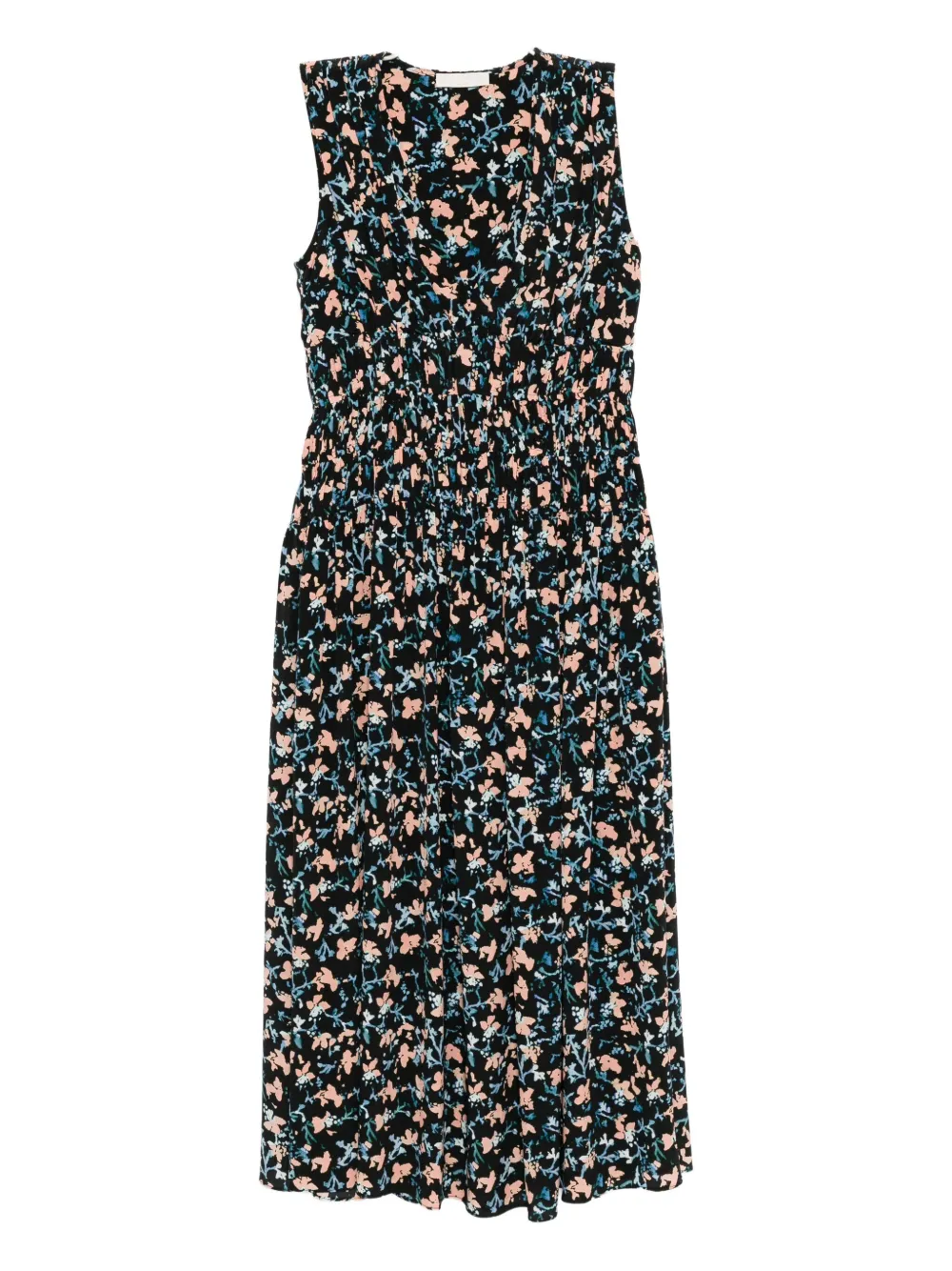 Ulla Johnson Sylvie Midi Dress In Black