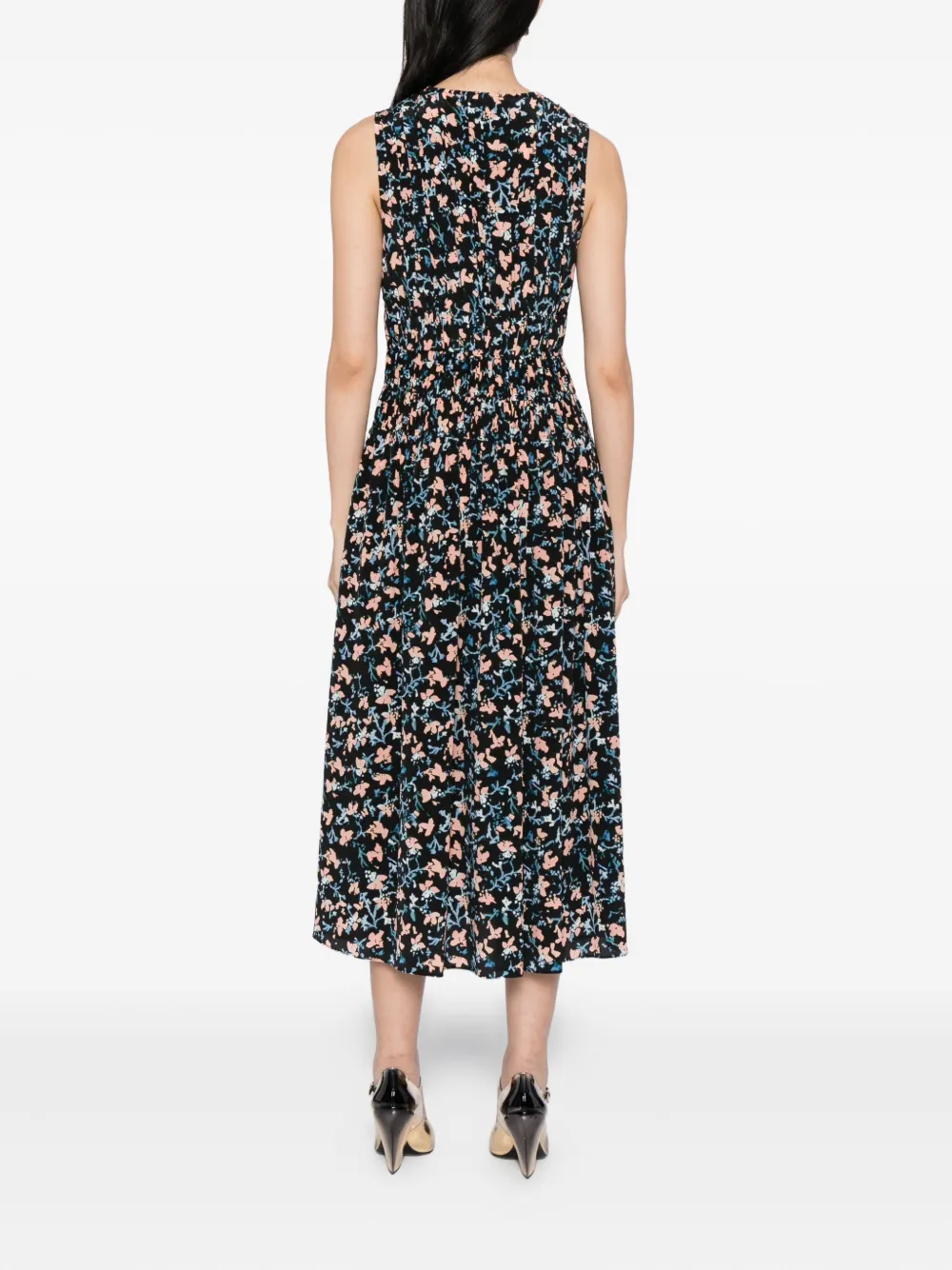 Ulla Johnson Sylvie Midi Dress In Multi