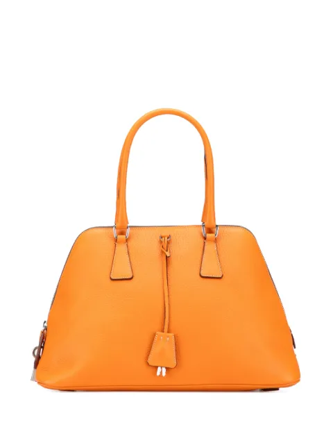 Prada Pre-Owned 2000-2025 Cinghiale Leather Dome handbag