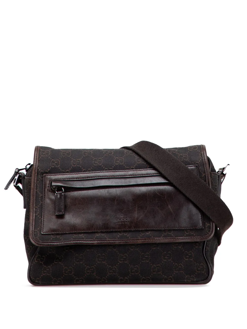 Gucci Pre-Owned 2000-2015 GG Canvas crossbody bag - ブラウン Gucci Pre-Owned 2000-2015 GG Canvas crossbody bag - ブラウン