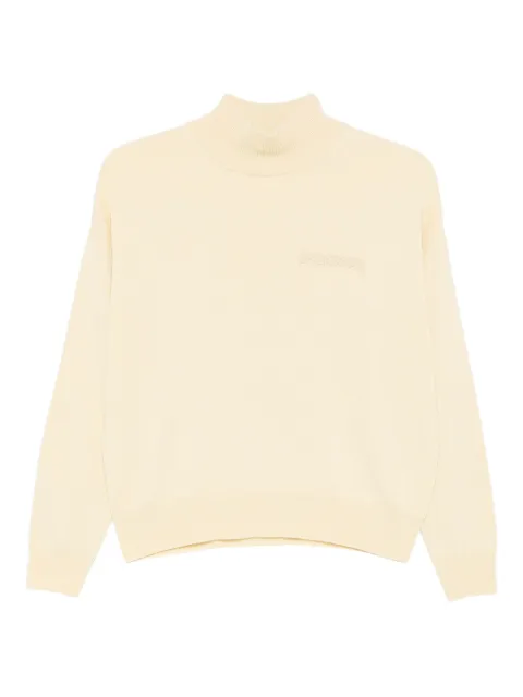 Peserico haut brodé à col montant