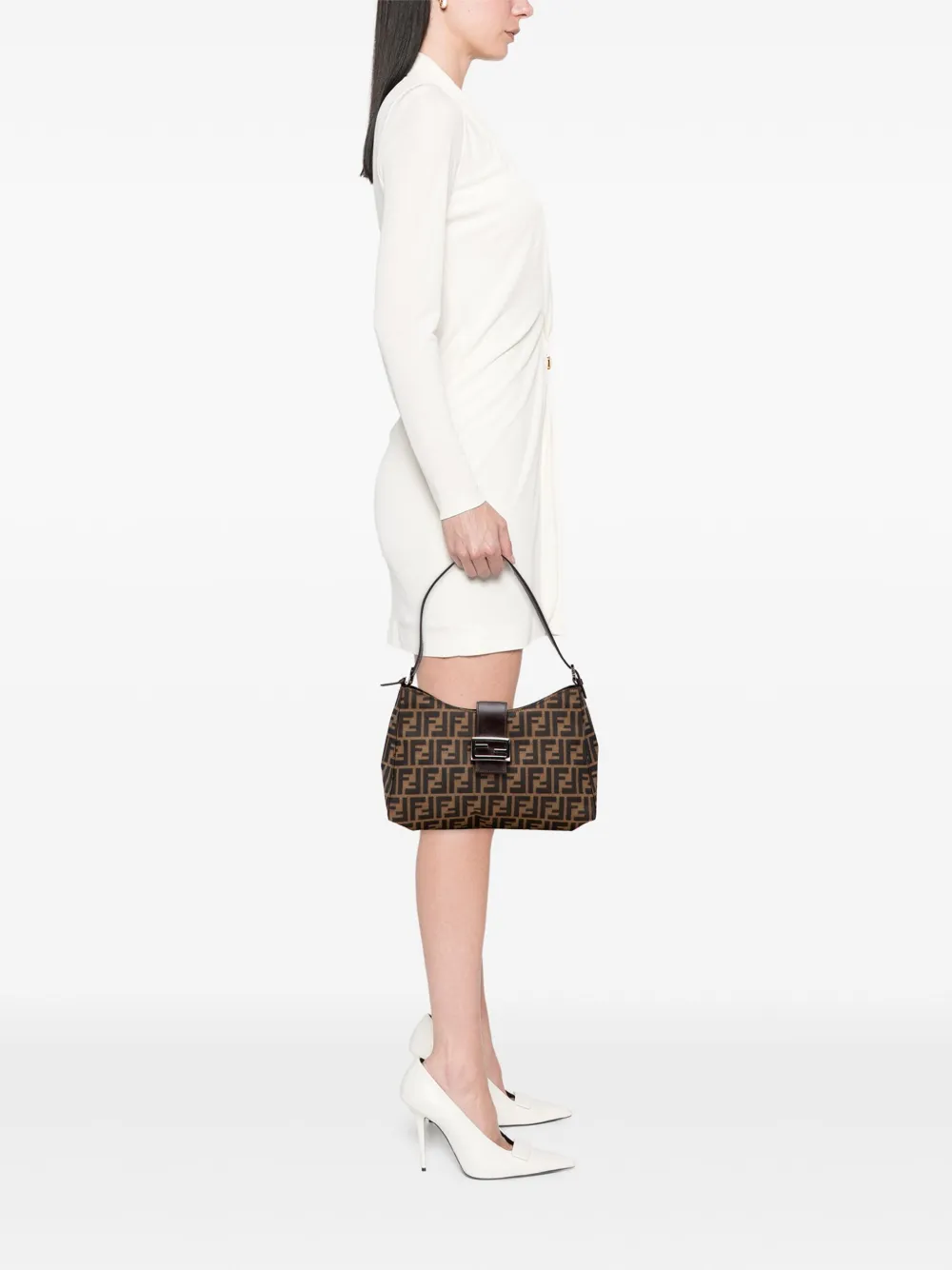 Fendi Pre-Owned 20th Century Zucca Canvas shoulder bag | Pre-Owned | Image 2