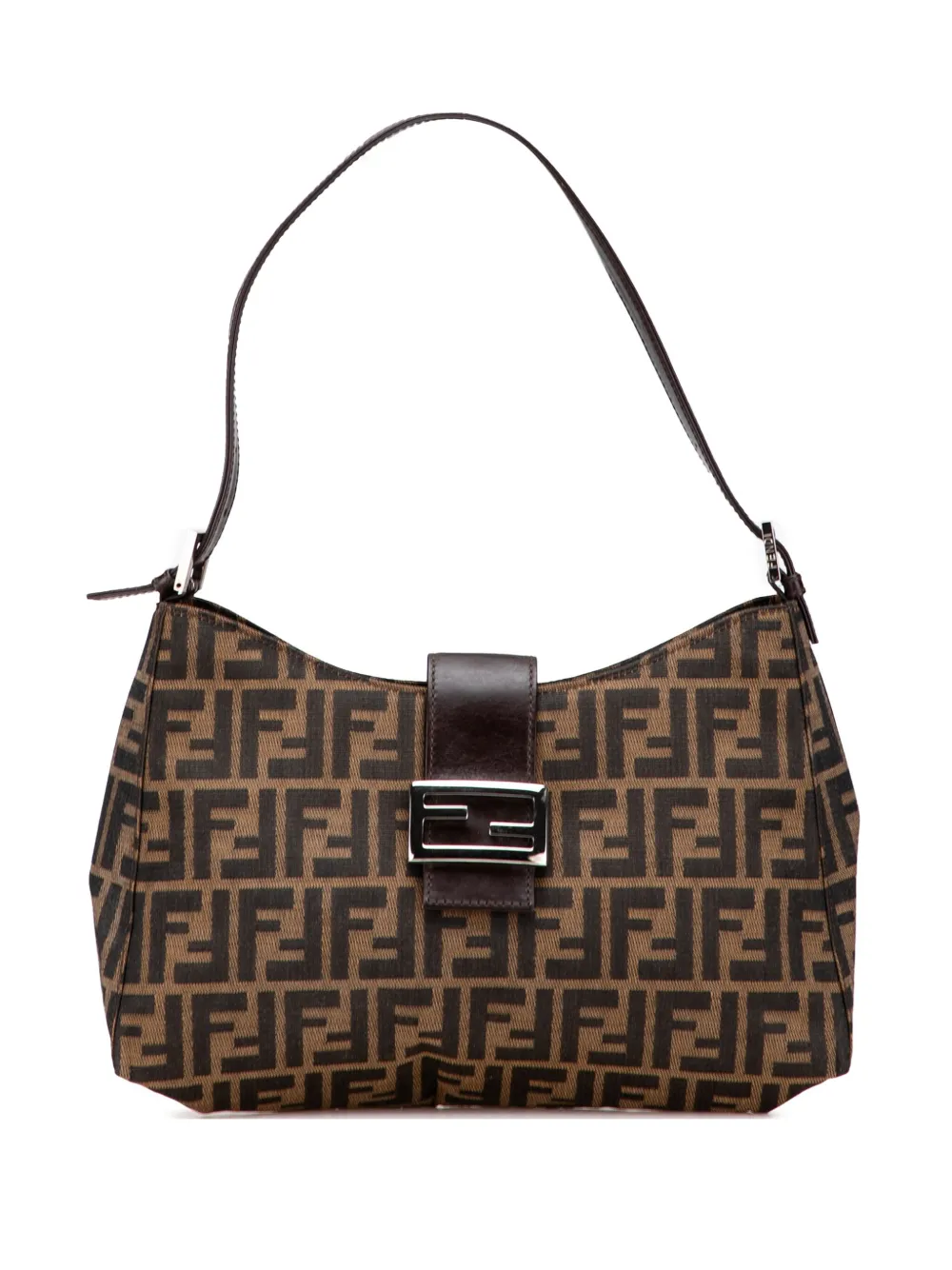 Fendi Pre-Owned 20th Century Zucca Canvas shoulder bag - ブラウン Fendi Pre-Owned 20th Century Zucca Canvas shoulder bag - ブラウン