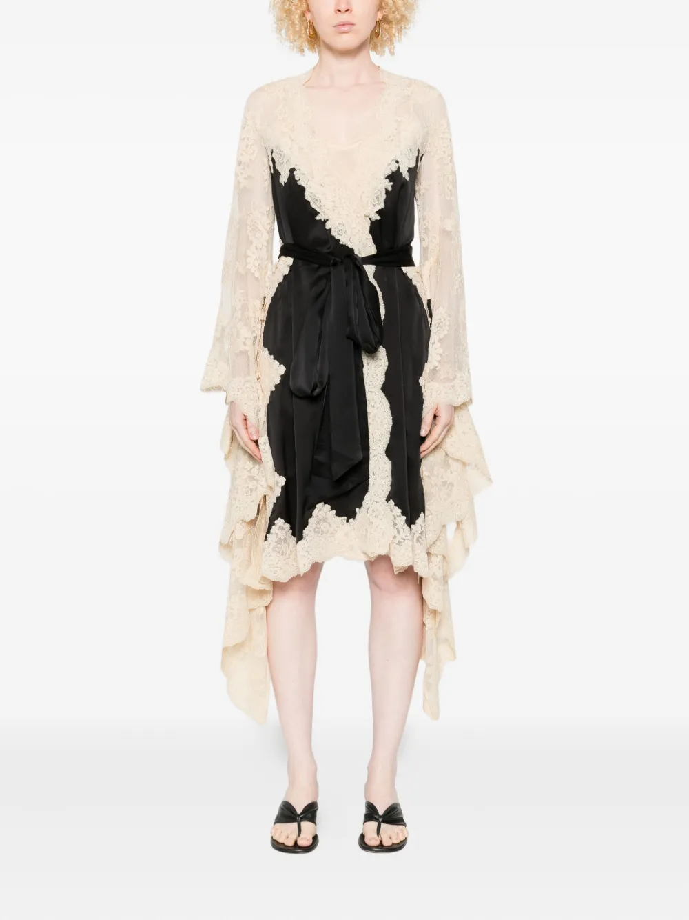 ZIMMERMANN Hypnotic asymmetric dress - Beige