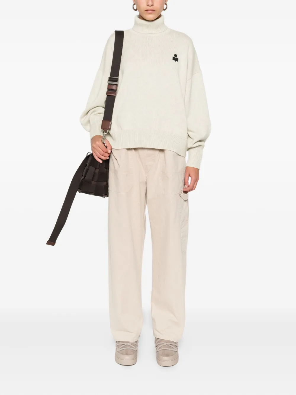 Maison Etoile logo-print sweatshirt | Knitted Sweaters | Image 2