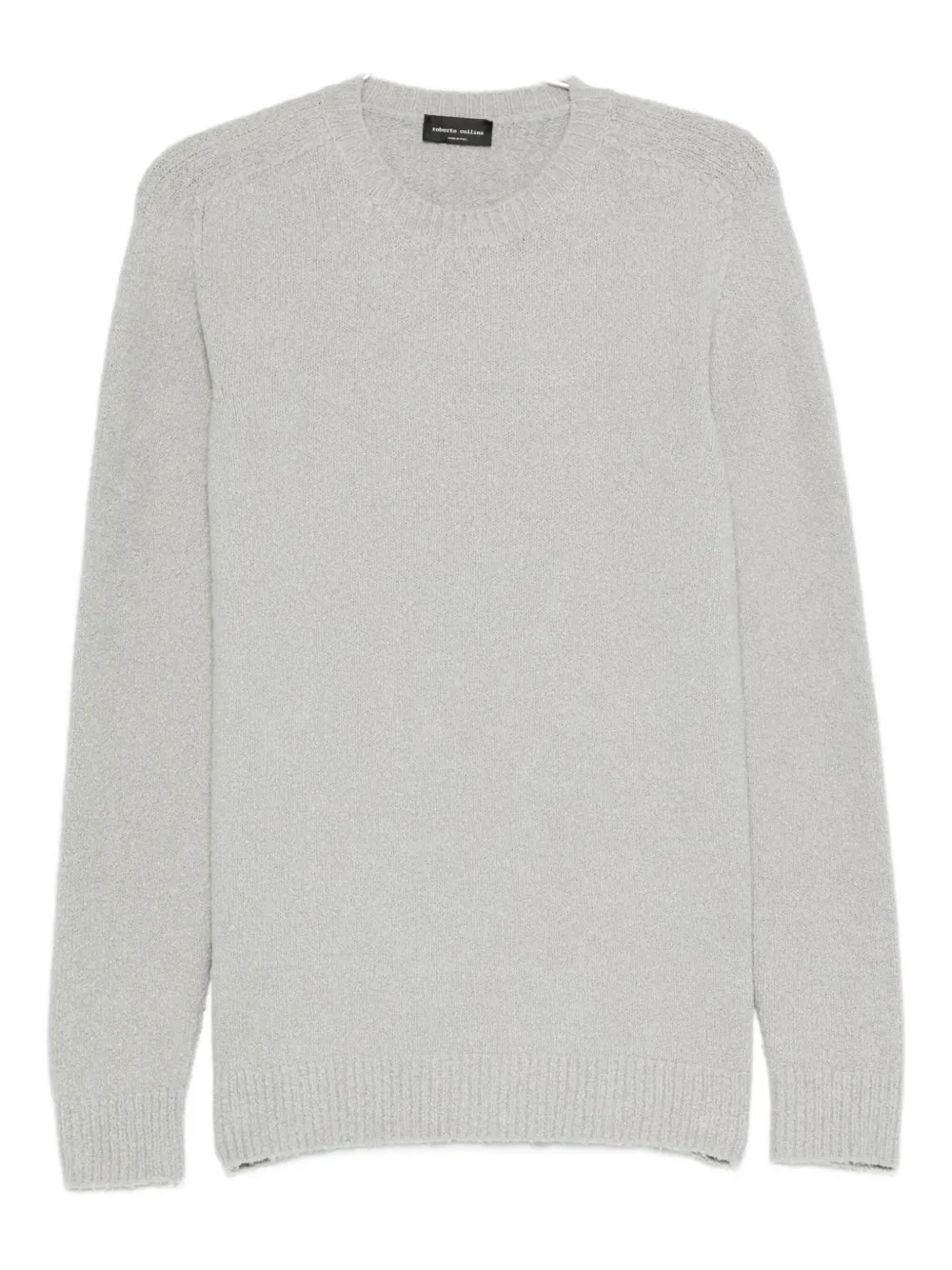 Roberto Collina Crew-neck Sweater In Gray