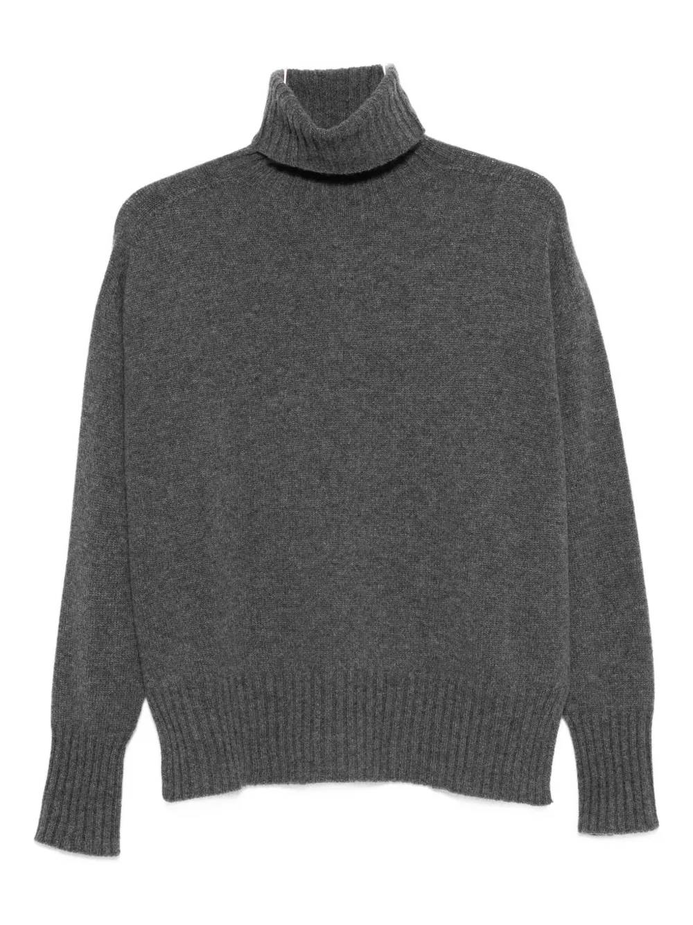 Roberto Collina Turtleneck Sweater In Gray