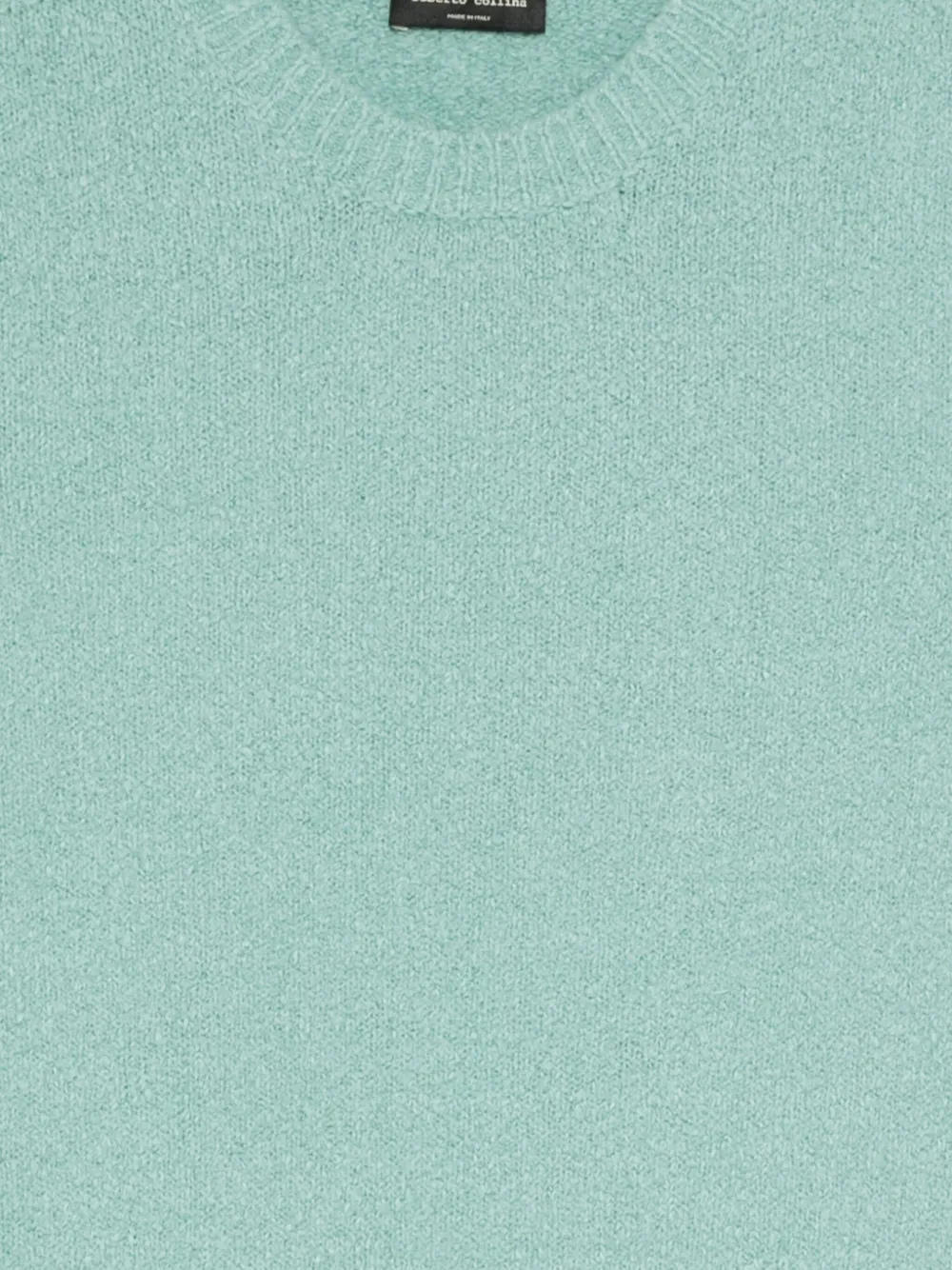 Roberto Collina Sweater met ronde hals Groen