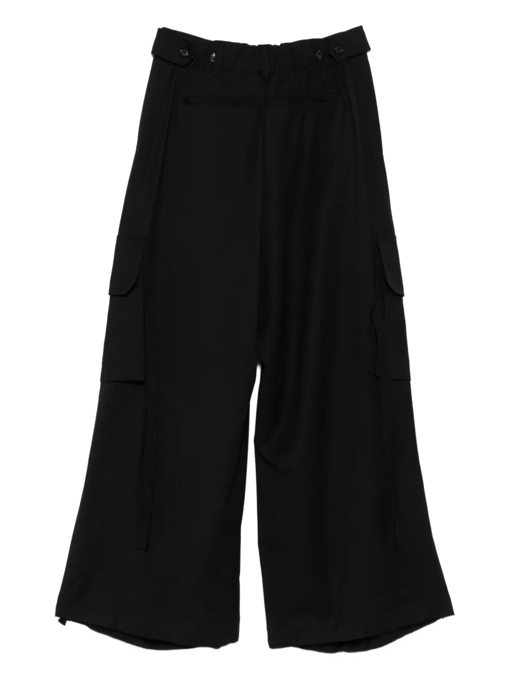 Isabel Benenato Cargo broek - Zwart