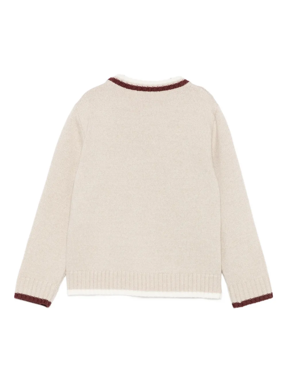 Eleventy Kids paisley-pattern round-neck sweater | Boys Knitwear | Image 2