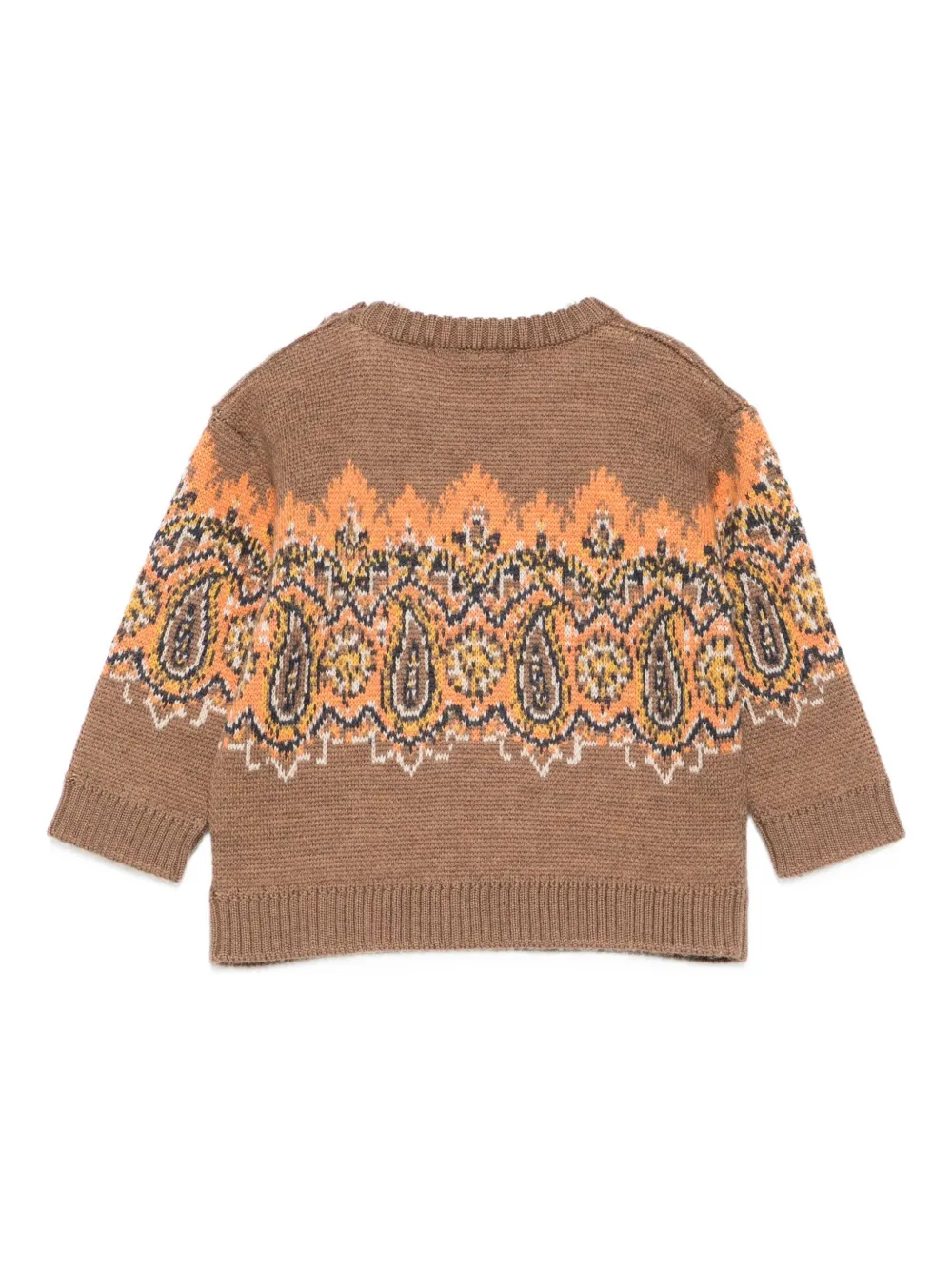 ETRO KIDS paisley-embellishment crew-neck sweater | Knitwear | Image 2