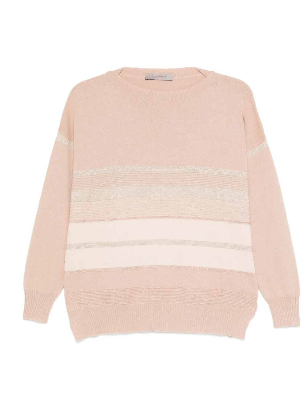 D.Exterior striped sweater | Neutrals | Image 1