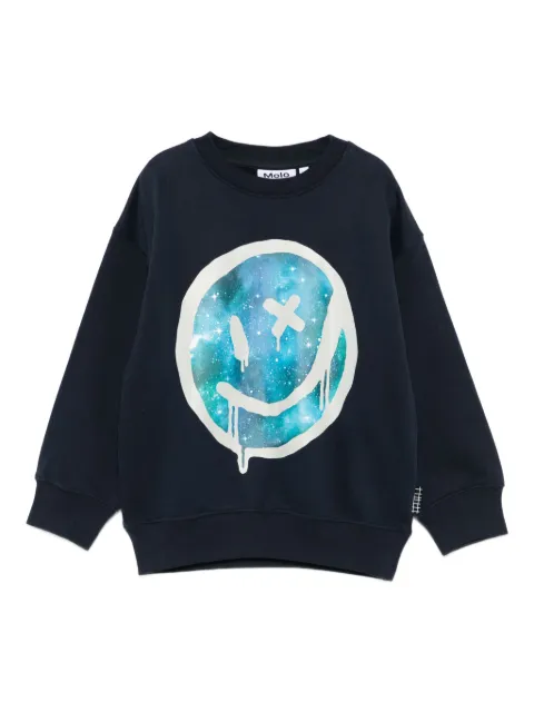 Molo face-print sweatshirt