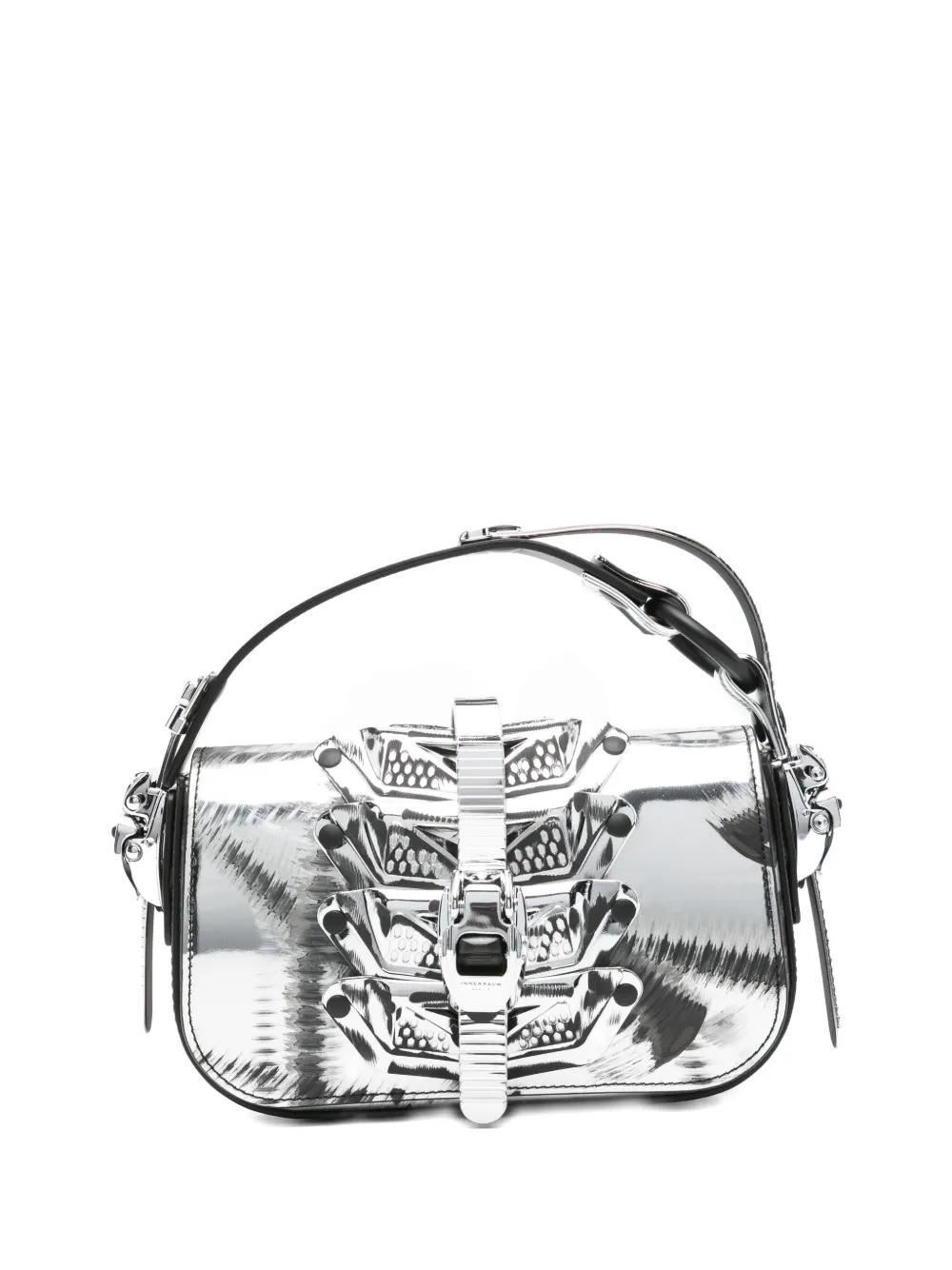 Innerraum metallic-buckle patterned tote bag | Silver | Image 1