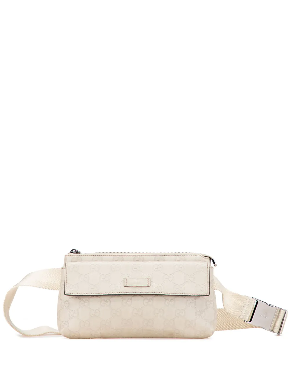 Gucci Pre-Owned 2000-2015 Guccissima belt bag - ブラウン Gucci Pre-Owned 2000-2015 Guccissima belt bag - ブラウン