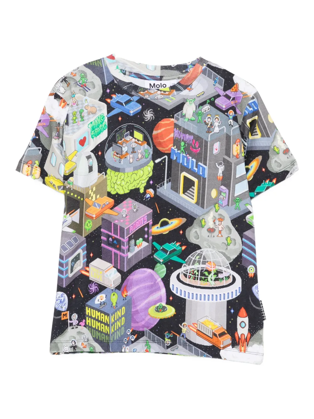 Molo Graphic-print T-shirt In Multi