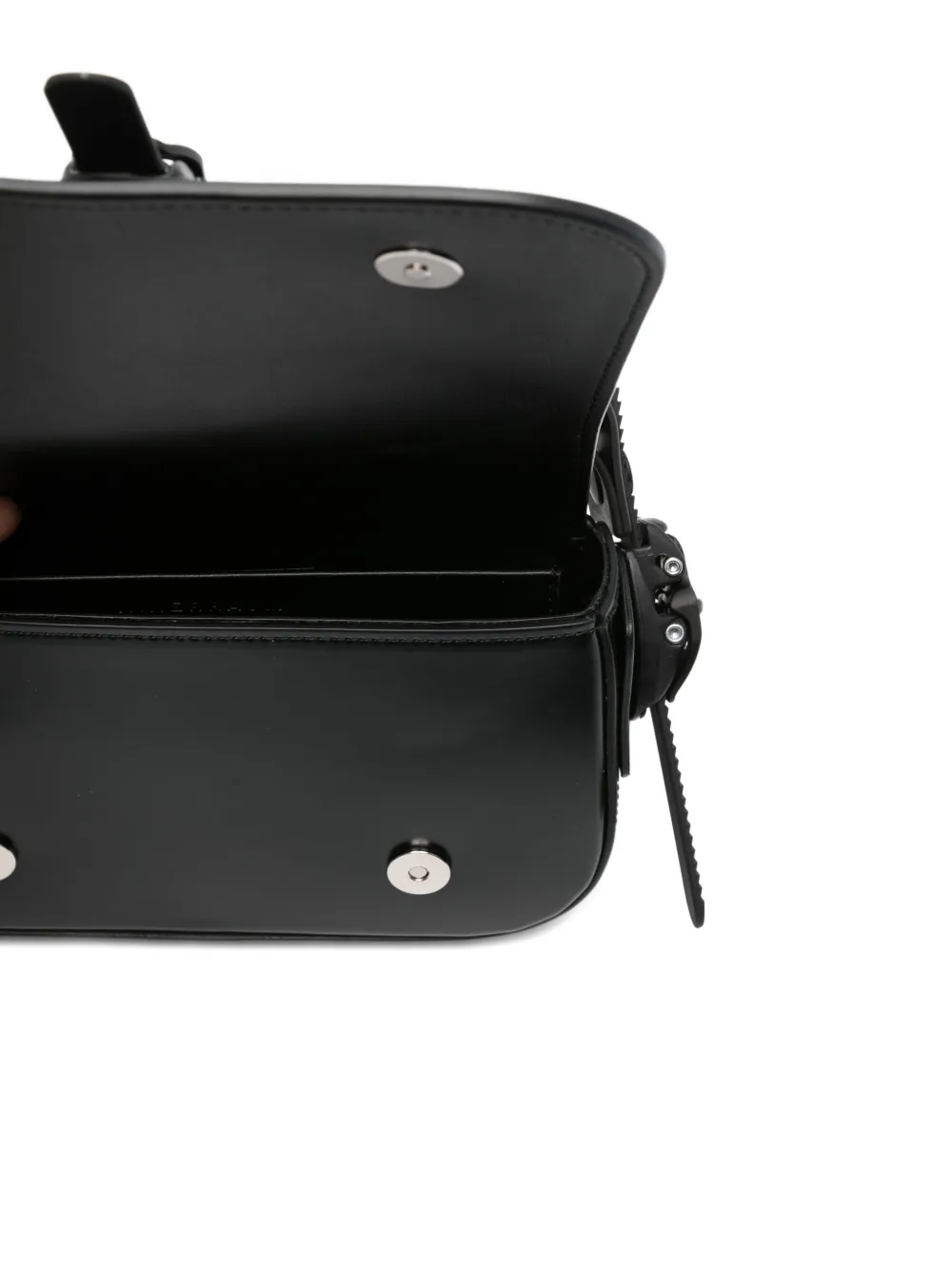 Innerraum Shopper met gespsluiting en vlakken Zwart