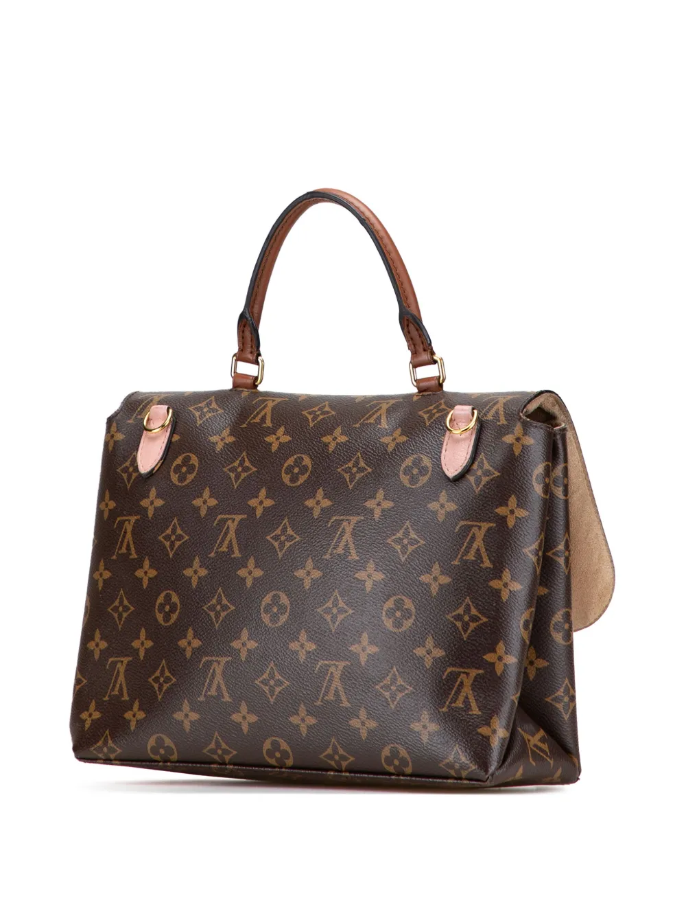 Pre-owned Louis Vuitton 2018 Monogram Marignan Satchel In Brown