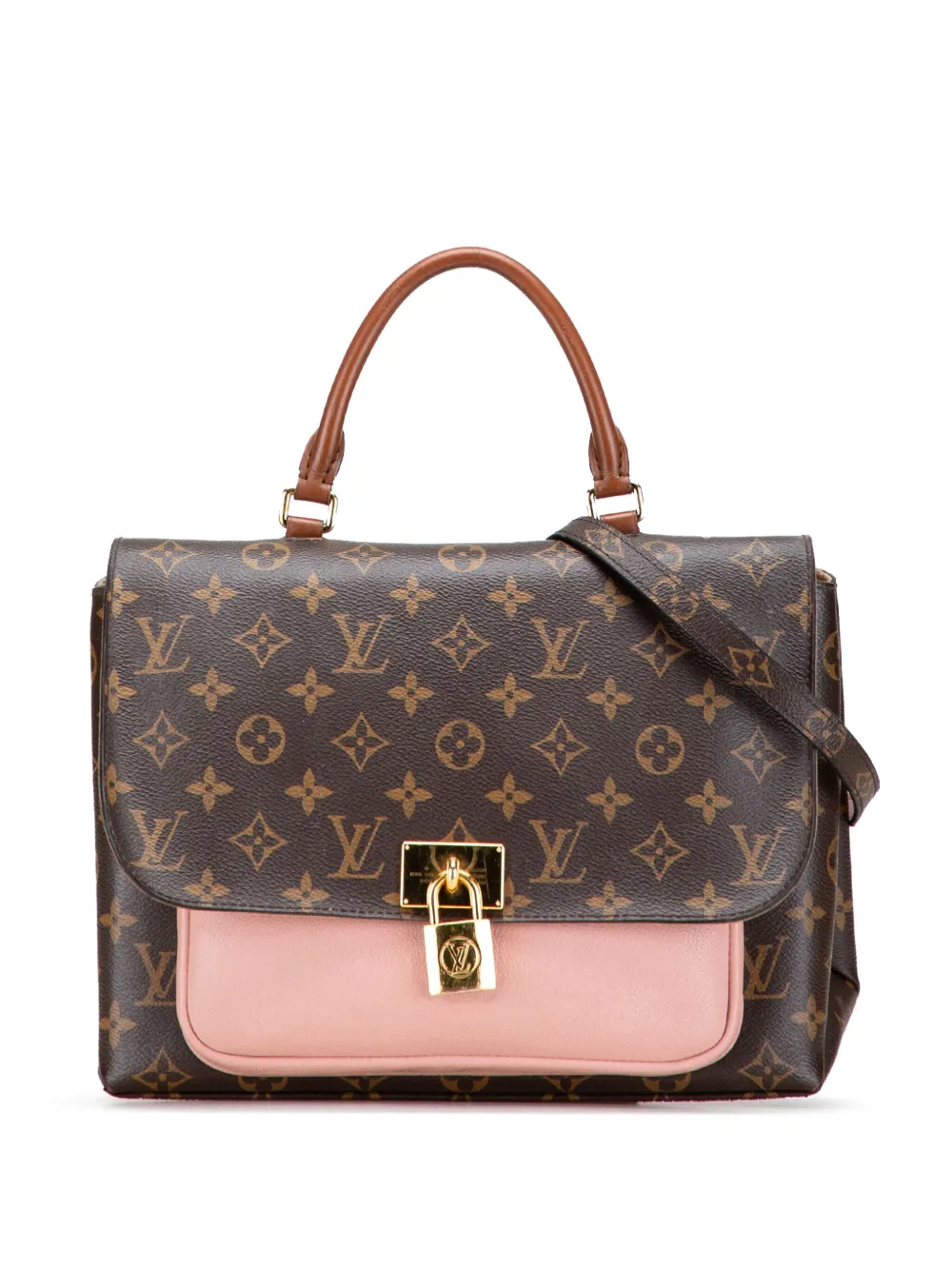 Louis Vuitton Pre-Owned 2018 Monogram Marignan satchel - ブラウン Louis Vuitton Pre-Owned 2018 Monogram Marignan satchel - ブラウン