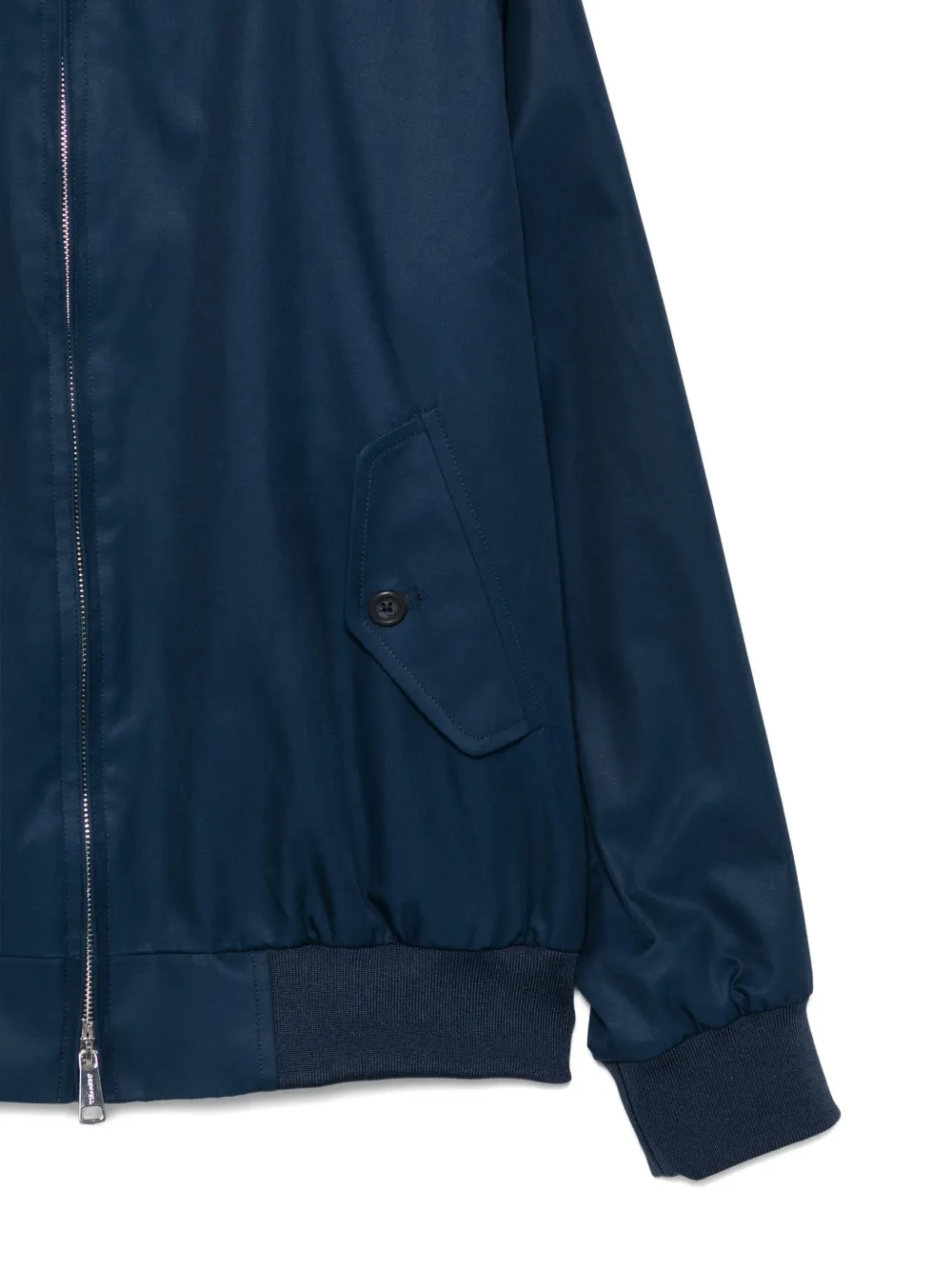  Grenfell Zip-front Flap-pocket Jacket - Blue 