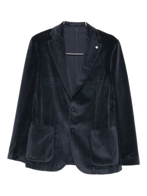 L.B.M. 1911 blazer de pana con bolsillo de parche