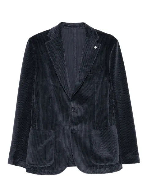 L.B.M. 1911 corduroy patch-pocket blazer