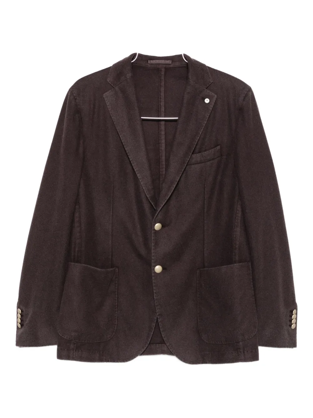 L.b.m 1911 Patch-pocket Blazer In Black