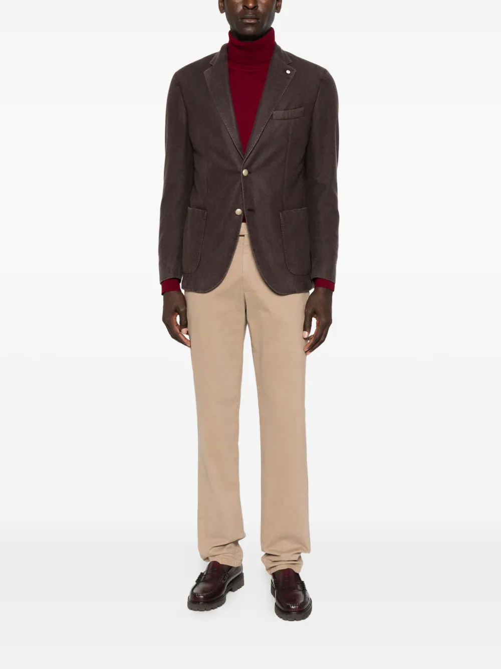 L.b.m 1911 Patch-pocket Blazer In Black