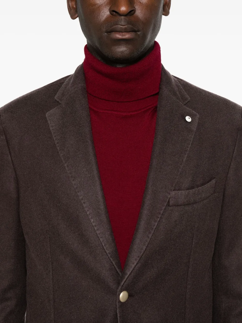 L.b.m 1911 Patch-pocket Blazer In Black