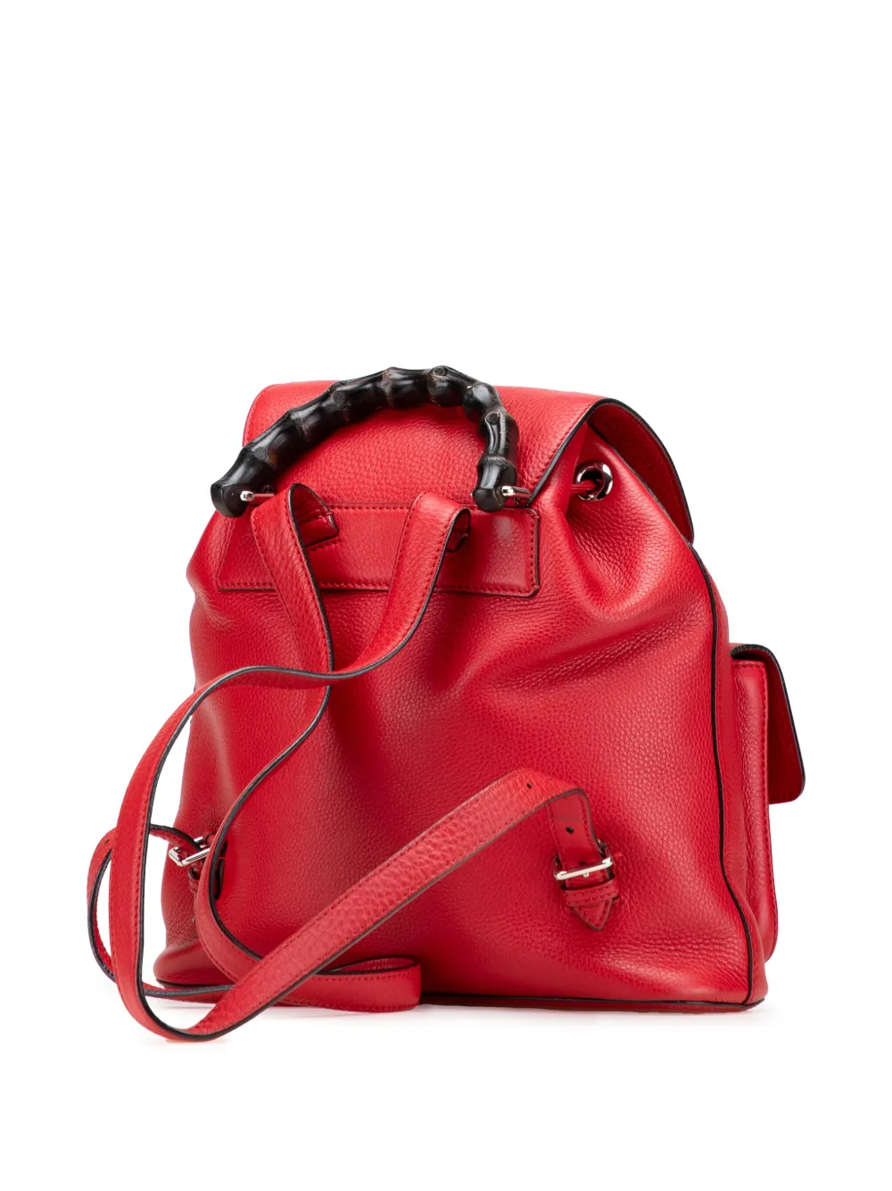  Gucci Pre-owned Sac à Dos En Cuir (2000-2015) - Rouge 