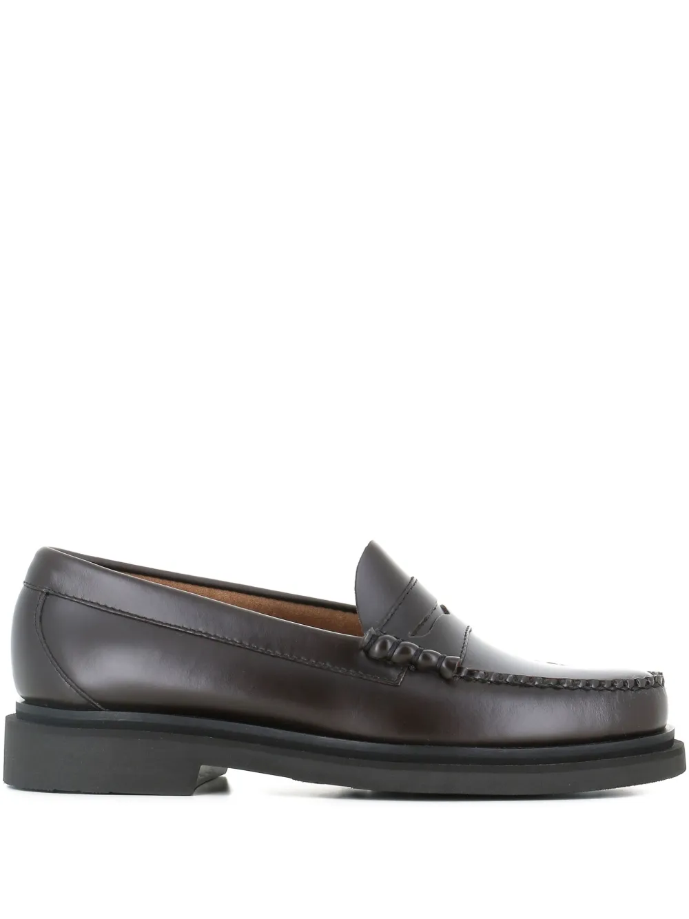 G.H. Bass & Co. Leren loafers Bruin