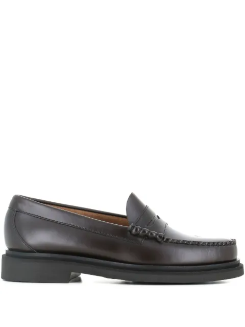 G.H. Bass & Co. penny-slot leather loafers