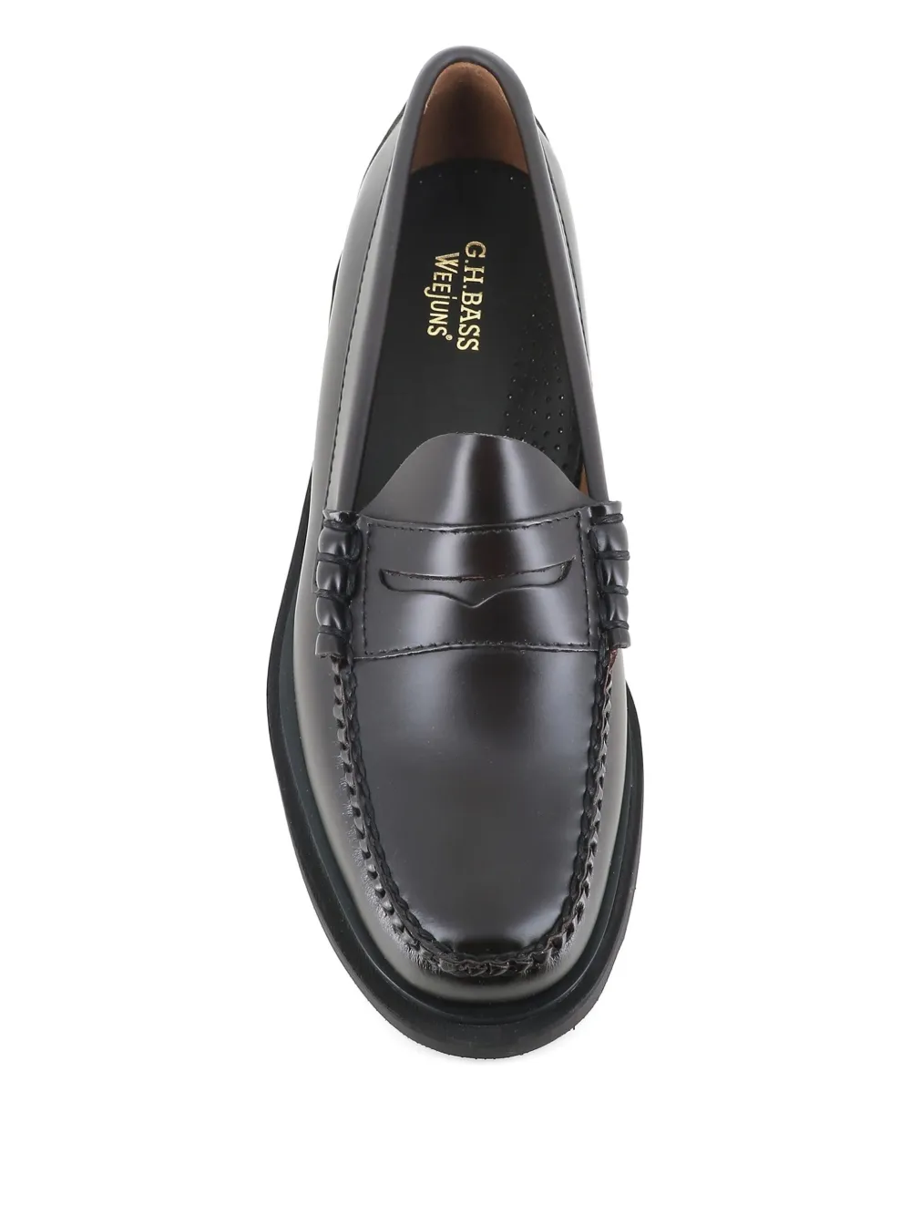 G.H. Bass & Co. Leren loafers Bruin