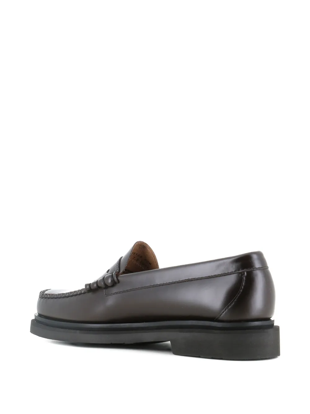 G.H. Bass & Co. Leren loafers Bruin