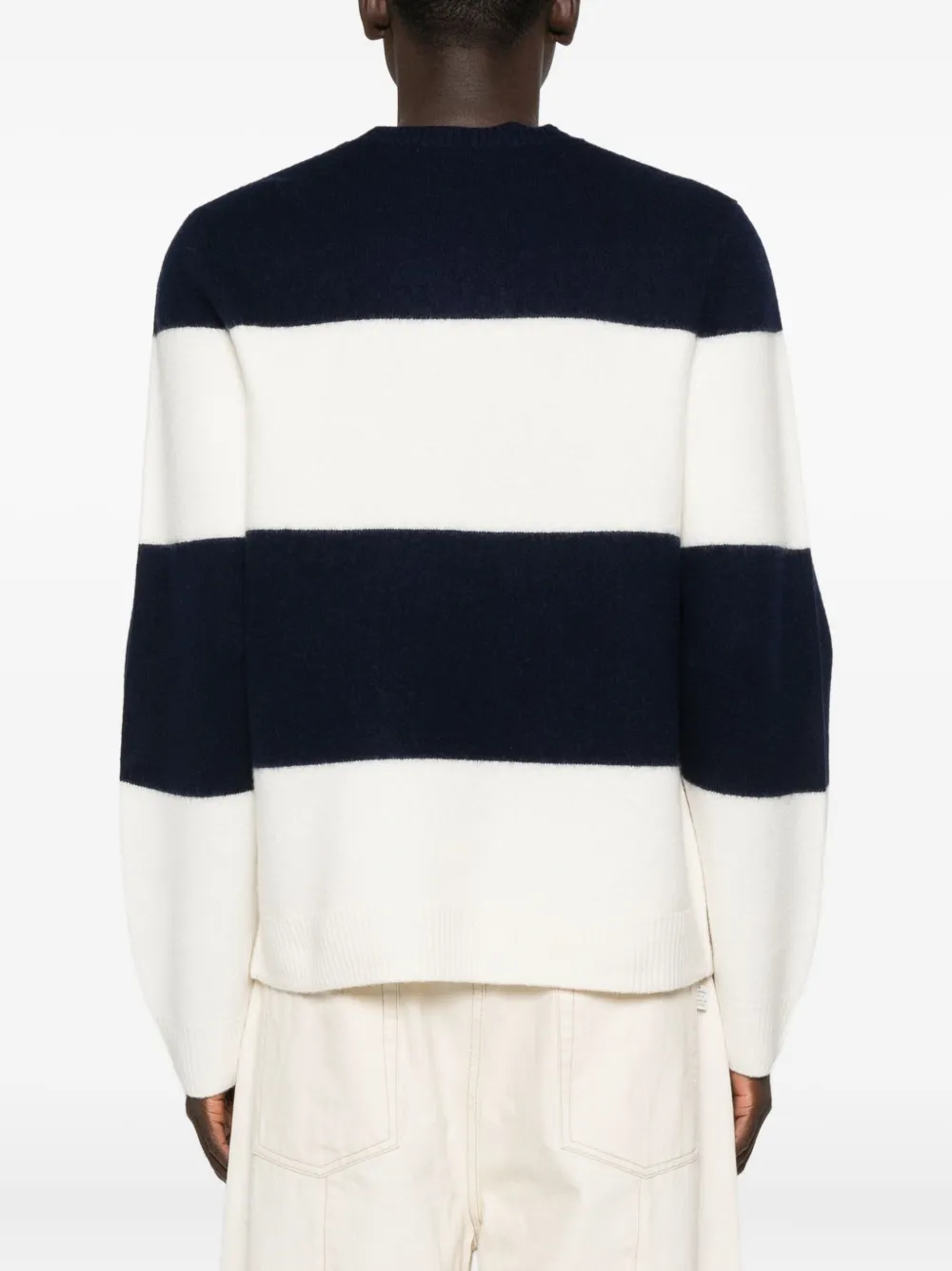 A.P.C. Gestreepte trui Blauw