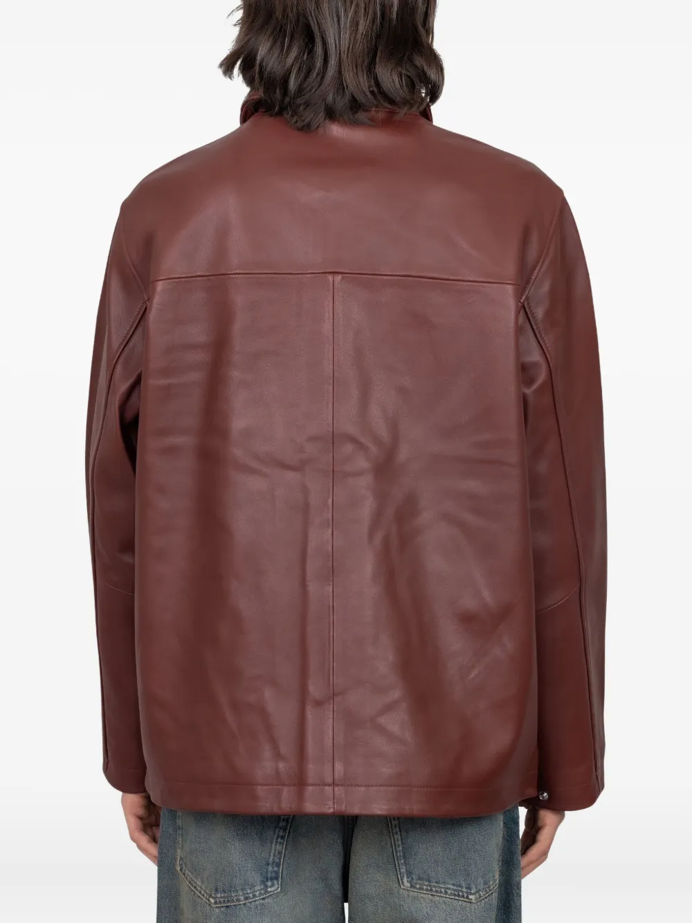 Sunflower Shirtjack met knoopsluiting Rood