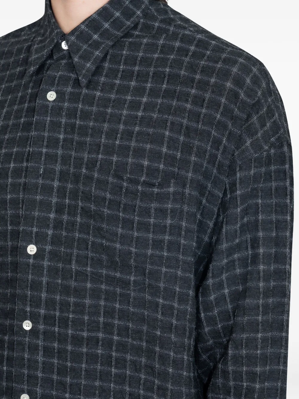 Sunflower Geruit overhemd Zwart