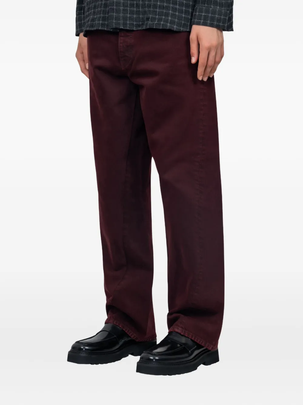 Sunflower Broek met wijde pijpen - Rood