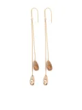 ISABEL MARANT Imala gold-chain stone earrings
