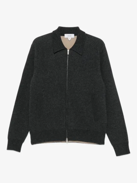 Lardini zip-fastening cardigan