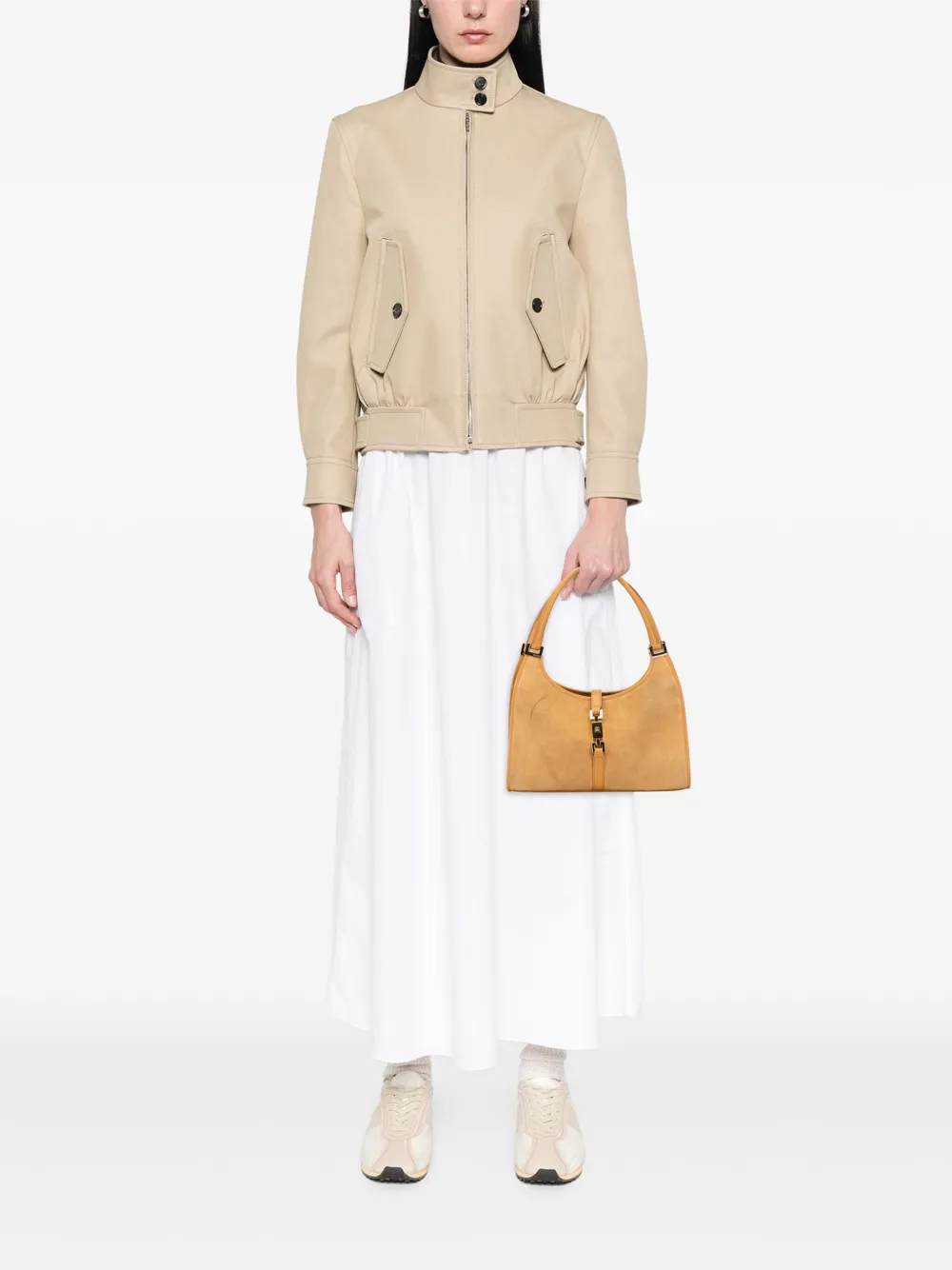Gucci Pre-Owned 2000-2015 Suede Jackie Bardot handbag | Pre-Owned | Image 2